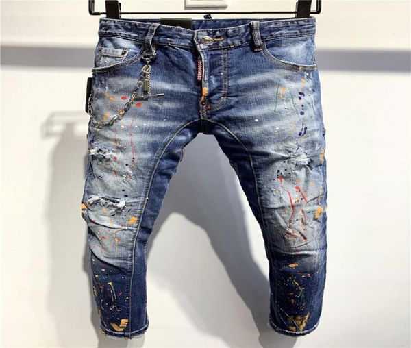 new arrival designer men d2 cool guy jeans embroidery pants fashion holes trousers italy size 4454 a3528051523, Blue
new arrival designer men d2 cool guy jeans embroidery pants fashion holes trousers italy size 4454 a3528051523, Blue