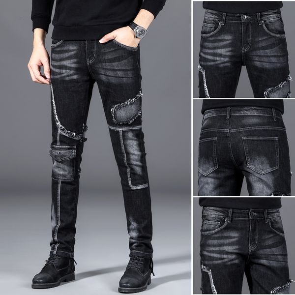 mens jeans men jean homme streetwear denim pants trend brand trousers for casual solid biker simple design man motorcycle slim 230810, Blue
mens jeans men jean homme streetwear denim pants trend brand trousers for casual solid biker simple design man motorcycle slim 230810, Blue