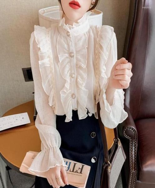 women039s polos women blouse white ruffles long sleeve work wear office blusas ladies shirts8333470
women039s polos women blouse white ruffles long sleeve work wear office blusas ladies shirts8333470