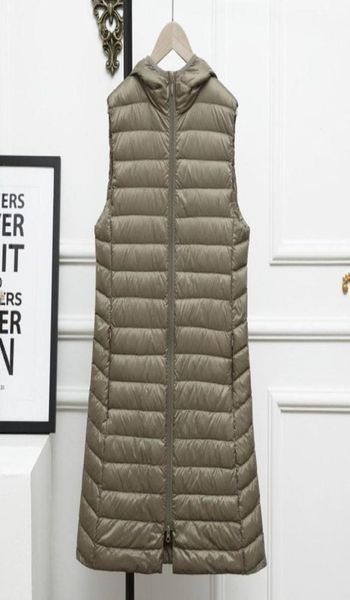 down vest women 2020 new winter windproof hooded lightweight waistcoat female slim sleeveless long puffy down coat for women1501525, Black
down vest women 2020 new winter windproof hooded lightweight waistcoat female slim sleeveless long puffy down coat for women1501525, Black