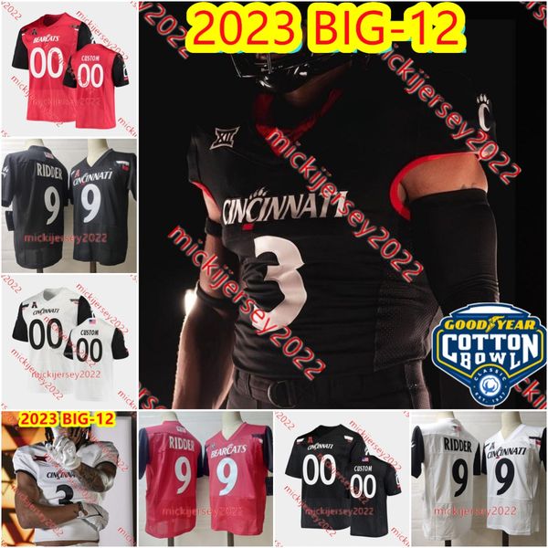 2023 big-12 bryan cook josiah deguara cincinnati bearcats football jersey michael young jr. alec pierce coby bryant jerome ford leonard tayl, Black
2023 big-12 bryan cook josiah deguara cincinnati bearcats football jersey michael young jr. alec pierce coby bryant jerome ford leonard tayl, Black