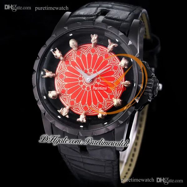 knights of the round table chinese zodiac automatic mens watch rddbex0973 pvd steel red dial black leather super version herrenuhr reloj hom, Slivery;brown
knights of the round table chinese zodiac automatic mens watch rddbex0973 pvd steel red dial black leather super version herrenuhr reloj hom, Slivery;brown