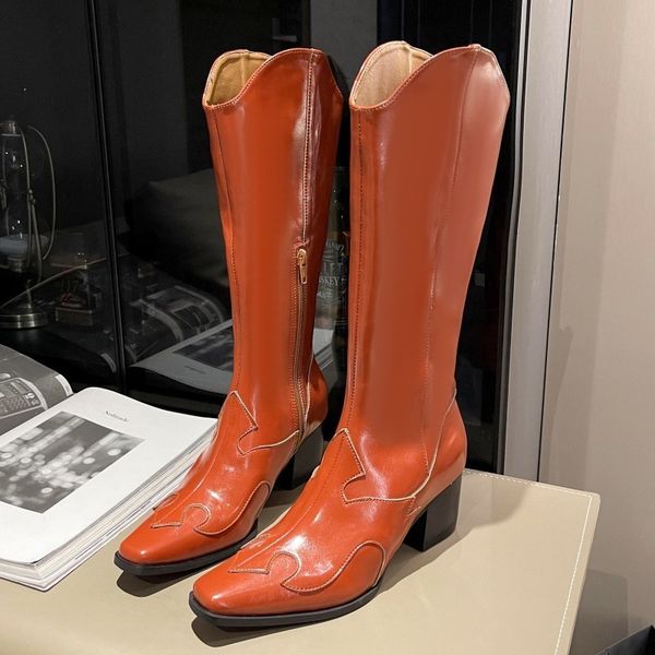boots 2023 winter chunky shoe knee high chelsea designer dress mid heels casual motorcycle botas pumps 230810, Black
boots 2023 winter chunky shoe knee high chelsea designer dress mid heels casual motorcycle botas pumps 230810, Black