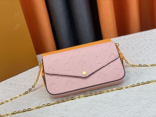 felicie designer bag womens luxury chains shoulder bag embossing cross body bag wallet handbag 3pcs bags m64065
felicie designer bag womens luxury chains shoulder bag embossing cross body bag wallet handbag 3pcs bags m64065