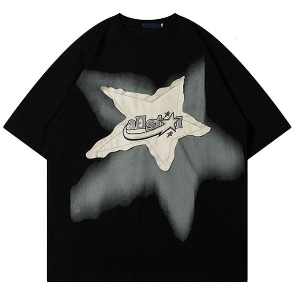 men's t-shirts men oversized t shirt star splicing harajuku streetwear tshirts man fashion casual loose cotton hip hop y2k t-shirt 230, White;black
men's t-shirts men oversized t shirt star splicing harajuku streetwear tshirts man fashion casual loose cotton hip hop y2k t-shirt 230, White;black