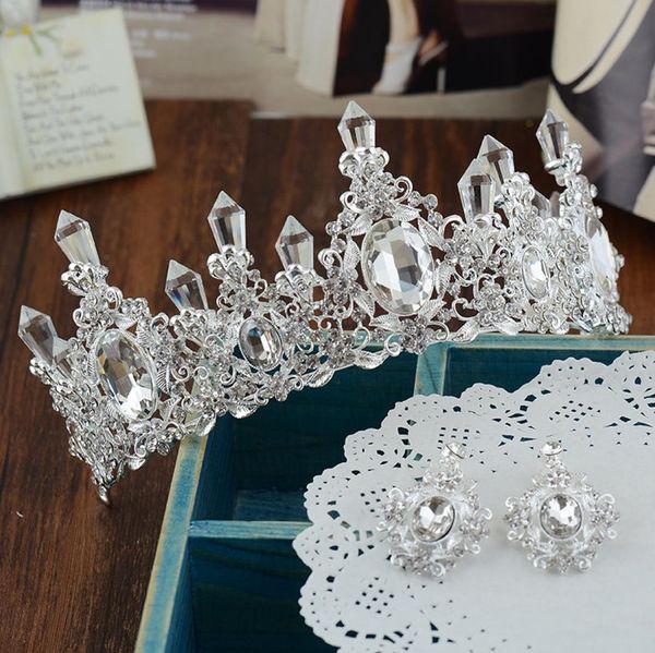 bridal jewelry set wedding accessories tiaras crowns earrings with rhinestone selling bidal fashion jewelry sets bwjs0071313528, White
bridal jewelry set wedding accessories tiaras crowns earrings with rhinestone selling bidal fashion jewelry sets bwjs0071313528, White
