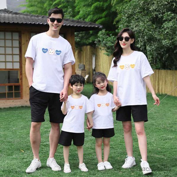 family matching outfits family matching outfits cotton t-shirt kids mom daughter kids clothes letter heart printed parent-child outfits sum, Blue
family matching outfits family matching outfits cotton t-shirt kids mom daughter kids clothes letter heart printed parent-child outfits sum, Blue