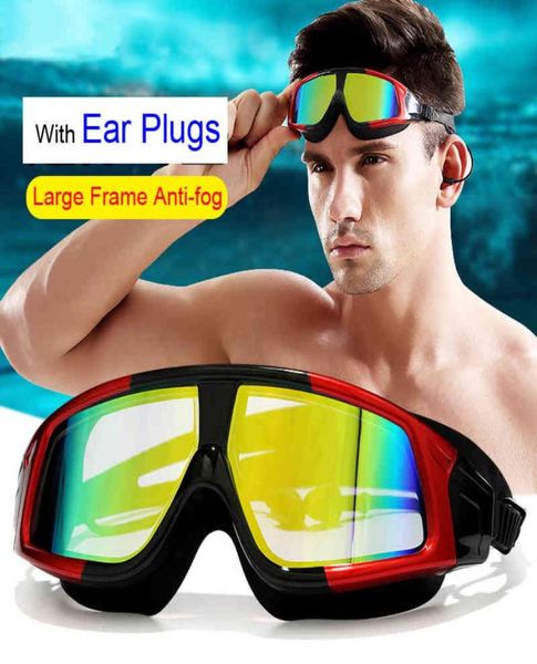 professional swimming goggles large frame plated anti fog swim glasses uv protection beach women men eyewear83999834702892
professional swimming goggles large frame plated anti fog swim glasses uv protection beach women men eyewear83999834702892