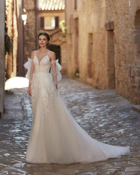 Elegant Chiffon Beach Wedding Dress 2023 New Birde Long Sleeve Gown Luxury Lace Wedding Dresses Vestido De Noiva Robe De Mariee Plus Size, Pink
Elegant Chiffon Beach Wedding Dress 2023 New Birde Long Sleeve Gown Luxury Lace Wedding Dresses Vestido De Noiva Robe De Mariee Plus Size, Pink