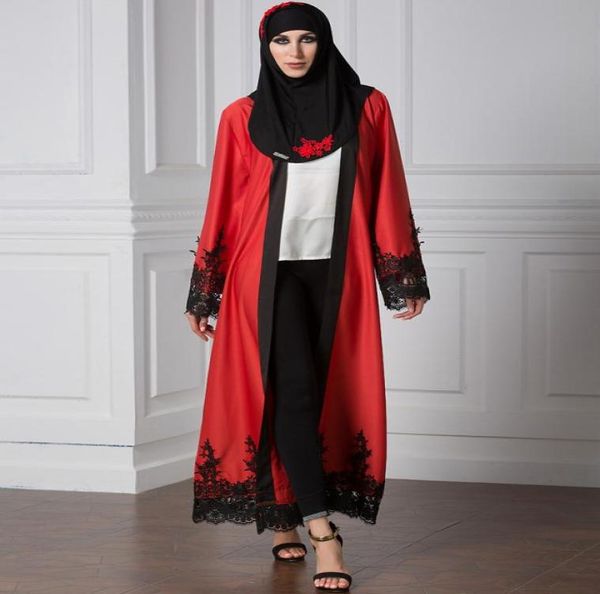 muslim women open front dress pictures abaya turkish embroidery lace long cardigan robe musulmane longue women abaya3472865, Black
muslim women open front dress pictures abaya turkish embroidery lace long cardigan robe musulmane longue women abaya3472865, Black