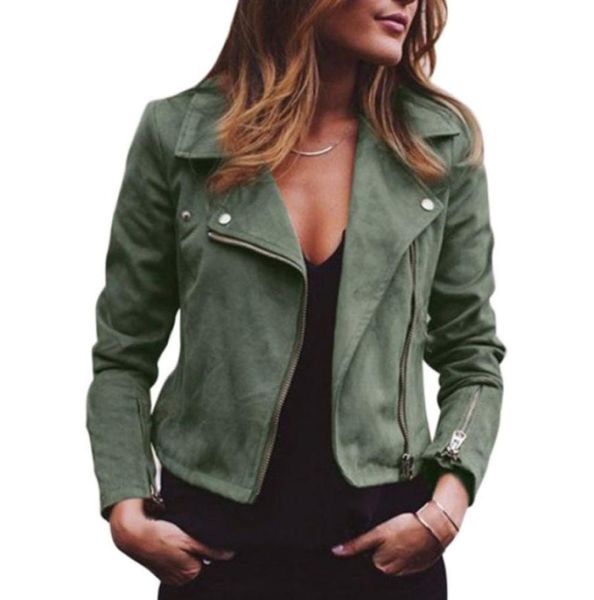 women039s polyester jacket winter new lapel diagonal zipper short ladies coat wine red female cool fashion coat large size5762188, Black;brown
women039s polyester jacket winter new lapel diagonal zipper short ladies coat wine red female cool fashion coat large size5762188, Black;brown