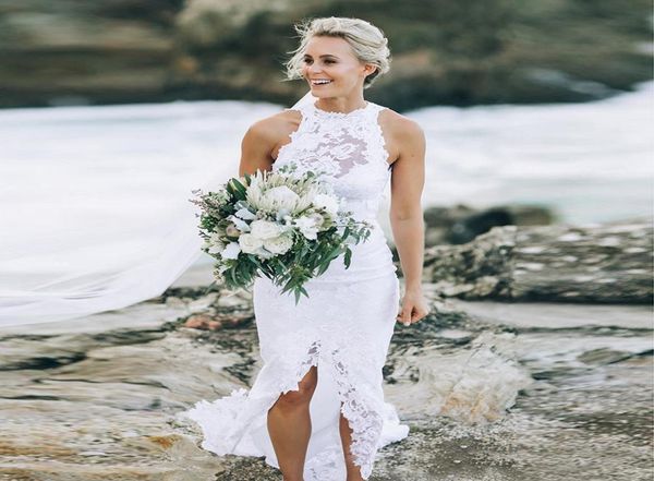 fashion new romantic white high low short front long back front slit lace beach wedding dresses halter mermaid custom made boho br5915854
fashion new romantic white high low short front long back front slit lace beach wedding dresses halter mermaid custom made boho br5915854