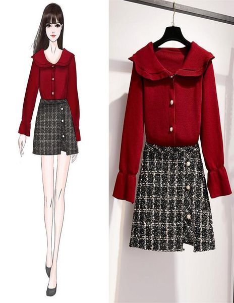 ichoix 2020 new arrivals women autumn sweater dress western style two piece set long sleeve knitted red suit and knitted skirt6768413, Gray
ichoix 2020 new arrivals women autumn sweater dress western style two piece set long sleeve knitted red suit and knitted skirt6768413, Gray