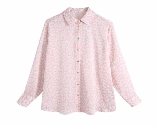 women leopard print long sleeve pink shirt female turndown collar blouse casual lady loose blusas s8732 women039s blouses 6625881, White
women leopard print long sleeve pink shirt female turndown collar blouse casual lady loose blusas s8732 women039s blouses 6625881, White