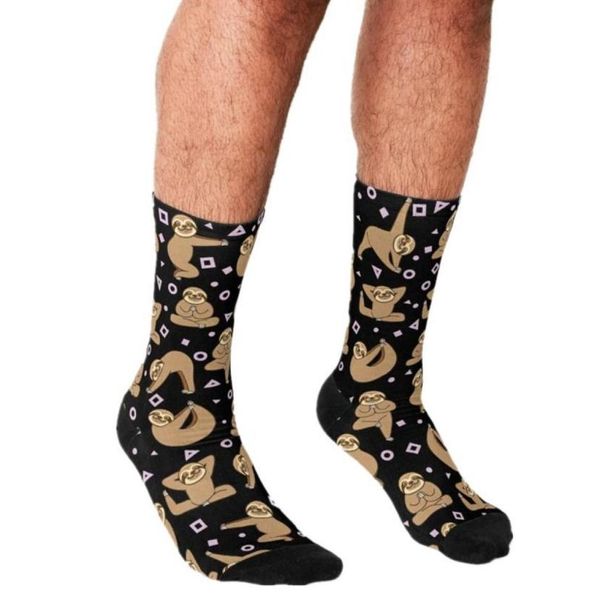 men039s socks 2021 funny cute sloths yoga pattern printed hip hop men happy boys street style crazy for25590265899190, Black
men039s socks 2021 funny cute sloths yoga pattern printed hip hop men happy boys street style crazy for25590265899190, Black