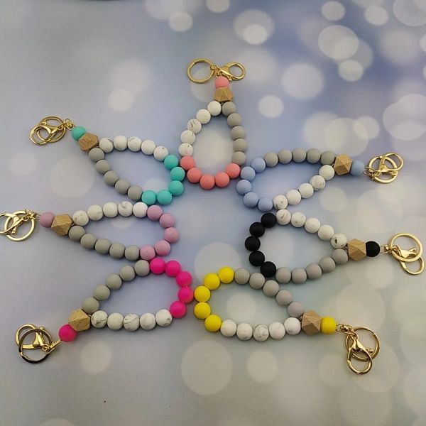 silicone beads keychain jewelry tassel string bracelet bangle food grade silica gel keys chain party favor tassels pendant wooden zz, Red;brown
silicone beads keychain jewelry tassel string bracelet bangle food grade silica gel keys chain party favor tassels pendant wooden zz, Red;brown