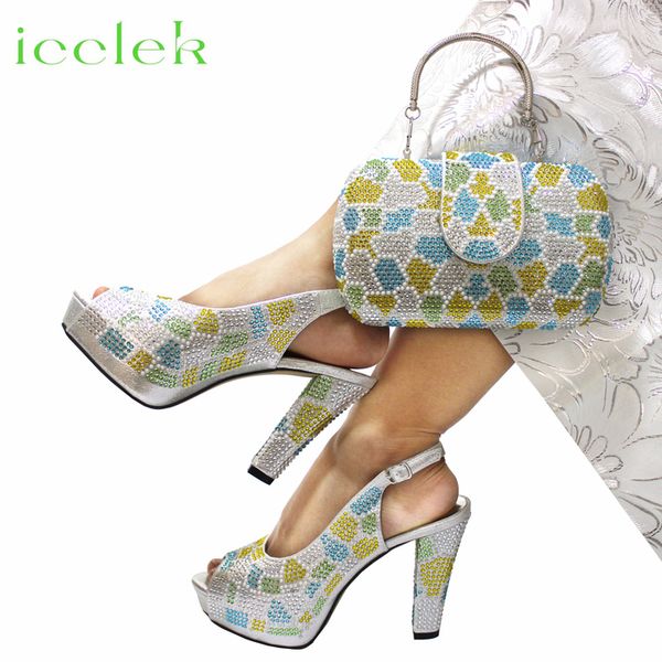 dress shoes 2023 arrival silver color peep toe women sandals matching bag set for ladies wedding party pump 230809, Black
dress shoes 2023 arrival silver color peep toe women sandals matching bag set for ladies wedding party pump 230809, Black