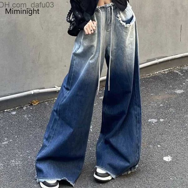 women's pants capris korean style y2k jeans women's wide leg gradient blue high waisted denim pants street clothing harajuku stree, Black;white
women's pants capris korean style y2k jeans women's wide leg gradient blue high waisted denim pants street clothing harajuku stree, Black;white