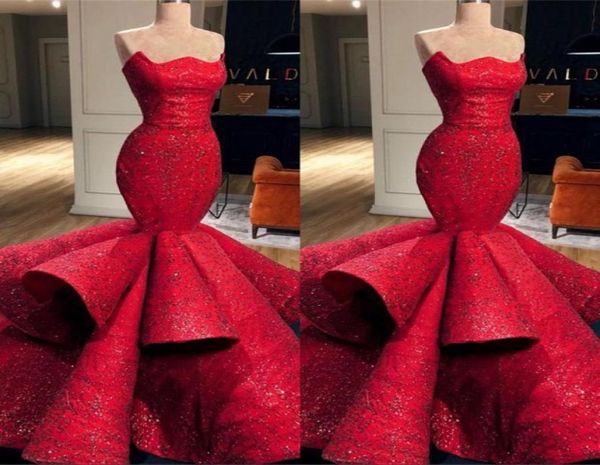 new arrival red mermaid prom dress 2019 strapless sparkly beaded lace floor length ruffled arabic pageant evening gowns7701081, Black
new arrival red mermaid prom dress 2019 strapless sparkly beaded lace floor length ruffled arabic pageant evening gowns7701081, Black