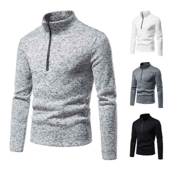 men039s sweaters 2021 spring pullover warm knitted sweater men solid casual turtleneck half zip winter fleece pullovers 3270928, White;black
men039s sweaters 2021 spring pullover warm knitted sweater men solid casual turtleneck half zip winter fleece pullovers 3270928, White;black