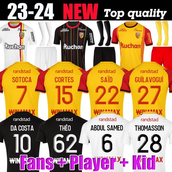 23 24 rc lens home away third maillot soccer jerseys 2023 da costa kakuta openda 11 ganago sotoca fofana fortes football shirts 2024 kids bu, Black
23 24 rc lens home away third maillot soccer jerseys 2023 da costa kakuta openda 11 ganago sotoca fofana fortes football shirts 2024 kids bu, Black