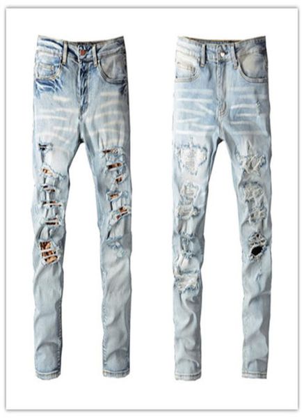 plus size w40 mens jeans famous brand 2022ss washed leopard patch designer slimleg jean slim light weight stretch denim skinny bl4085276, Blue
plus size w40 mens jeans famous brand 2022ss washed leopard patch designer slimleg jean slim light weight stretch denim skinny bl4085276, Blue