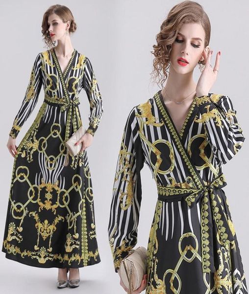 2020 spring summer fall runway baroque print v neck sashes belt long sleeve women ladies casual party luxury maxi robe dresses9319797, Black;gray
2020 spring summer fall runway baroque print v neck sashes belt long sleeve women ladies casual party luxury maxi robe dresses9319797, Black;gray