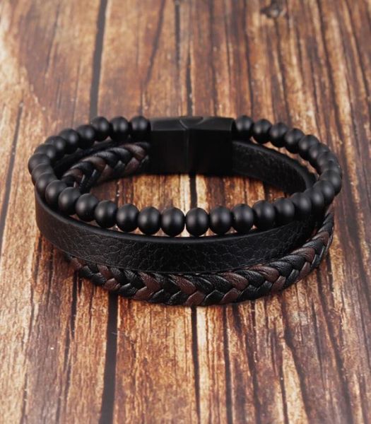 bangle fashion natural stone magnetic button leather 21cm braided bracelet men039s titanium steel jewelry nice gift 3418 q22845153, Black
bangle fashion natural stone magnetic button leather 21cm braided bracelet men039s titanium steel jewelry nice gift 3418 q22845153, Black