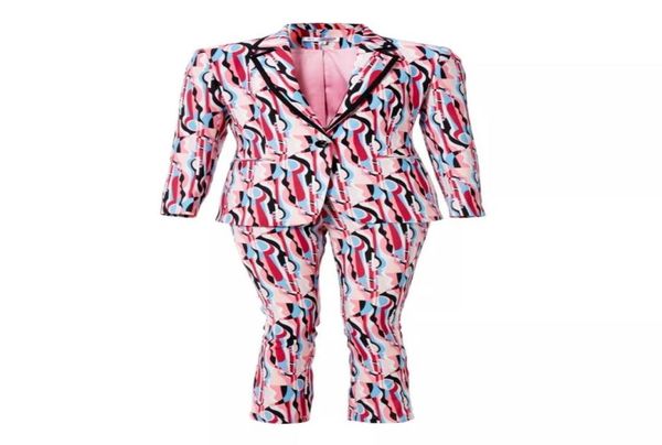 europe and the united states autumn show one buckle floral suit jacket printed feet pants two sets37738602658059, White;black
europe and the united states autumn show one buckle floral suit jacket printed feet pants two sets37738602658059, White;black