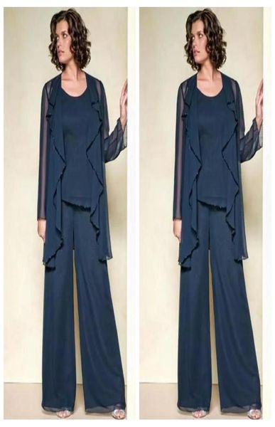 elegant chiffon mother of the bride pant suits with jacket formal wedding guest dress long sleeve custom made plus size mother pan7405448, Black;red
elegant chiffon mother of the bride pant suits with jacket formal wedding guest dress long sleeve custom made plus size mother pan7405448, Black;red