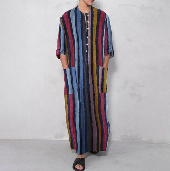 men039s vests 2021 mens arabic muslim dresses long abaya kaftan islamic fashion stripe patchwork shirts ethnic clothing dress8372124, Black;white
men039s vests 2021 mens arabic muslim dresses long abaya kaftan islamic fashion stripe patchwork shirts ethnic clothing dress8372124, Black;white