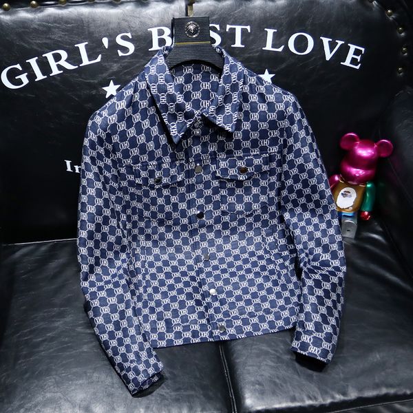 men's jackets brand clothing letter printed men fashion lapel single breasted bomber jacket casual business social windbreaker coat 230, Black;brown
men's jackets brand clothing letter printed men fashion lapel single breasted bomber jacket casual business social windbreaker coat 230, Black;brown
