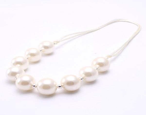 baby imitation pearl chunky bubblegum beads necklace fashion girls children handmade jewelry adjustable rope chain3621854, Silver
baby imitation pearl chunky bubblegum beads necklace fashion girls children handmade jewelry adjustable rope chain3621854, Silver