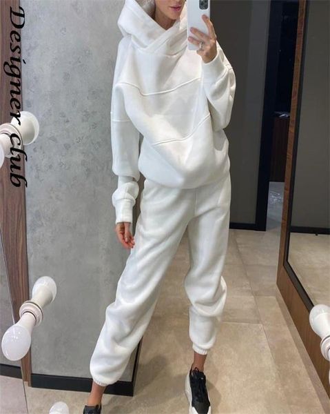 women039s two piece pants womens oversized tracksuit warm fleece suits hoodies casual sweatshirts jogging pant outfits swe5569605, White
women039s two piece pants womens oversized tracksuit warm fleece suits hoodies casual sweatshirts jogging pant outfits swe5569605, White