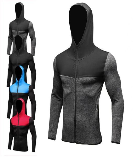 2018 new mens running jackets fitness sports coat soccer outdoor training gym corset hooded thin quick dry reflective zipper hoode1809409, Black;red
2018 new mens running jackets fitness sports coat soccer outdoor training gym corset hooded thin quick dry reflective zipper hoode1809409, Black;red