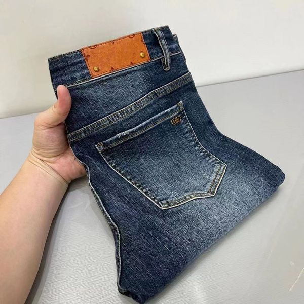 designer classic men's presold letter print premium luxury washed letter row patch motorcycle retro stretch business pants, Blue
designer classic men's presold letter print premium luxury washed letter row patch motorcycle retro stretch business pants, Blue
