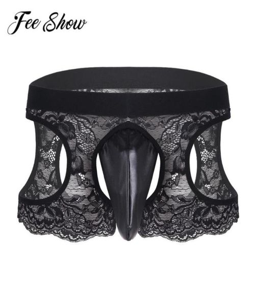 black sissy men lingerie lace hollow out low waistline crotchless open butt boxer underwear homme bulge pouch panties7050868, Black;white
black sissy men lingerie lace hollow out low waistline crotchless open butt boxer underwear homme bulge pouch panties7050868, Black;white