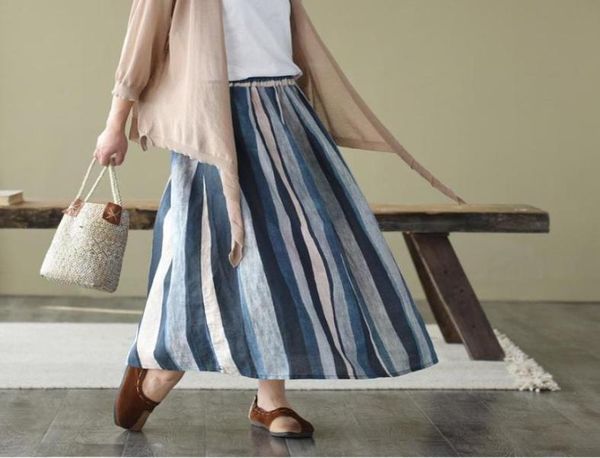 skirts summer women striped loose retro fashion female aline anklelength skirt casual9633652, Black
skirts summer women striped loose retro fashion female aline anklelength skirt casual9633652, Black