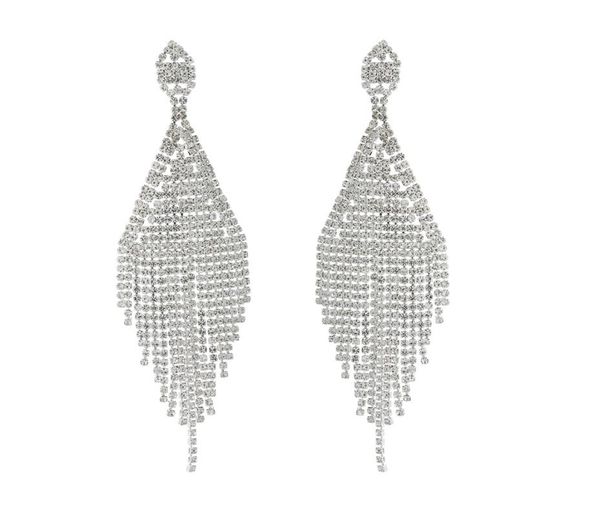 fashion diamond dropshaped with bright full rhinestone tassel drop dangle earrings for women wedding gift7991852, Silver
fashion diamond dropshaped with bright full rhinestone tassel drop dangle earrings for women wedding gift7991852, Silver