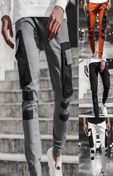 men039s pants mens casual solid multipocket trousers streetwear slim drawstring cargo pencil male 2021 fashion thin jogging sw6647811, Black
men039s pants mens casual solid multipocket trousers streetwear slim drawstring cargo pencil male 2021 fashion thin jogging sw6647811, Black