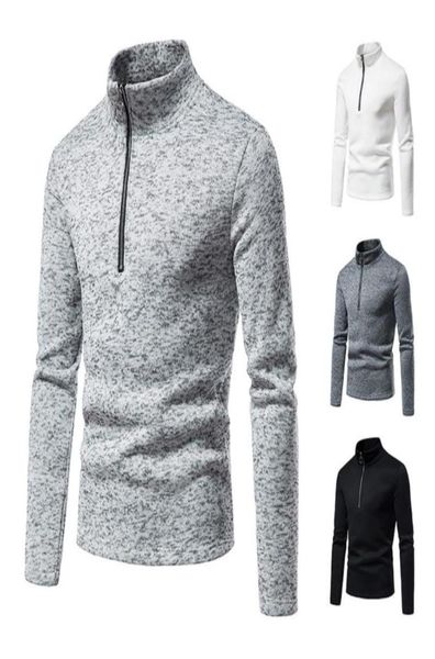 men039s sweaters 2021 spring pullover warm knitted sweater men solid casual turtleneck half zip winter fleece pullovers 6811718, White;black
men039s sweaters 2021 spring pullover warm knitted sweater men solid casual turtleneck half zip winter fleece pullovers 6811718, White;black