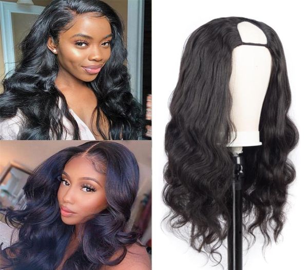u part wig human hair no lace brazilian peruvian indian european body wave straight 100 unprocessed hairline natural color afro p2205074, Black;brown
u part wig human hair no lace brazilian peruvian indian european body wave straight 100 unprocessed hairline natural color afro p2205074, Black;brown