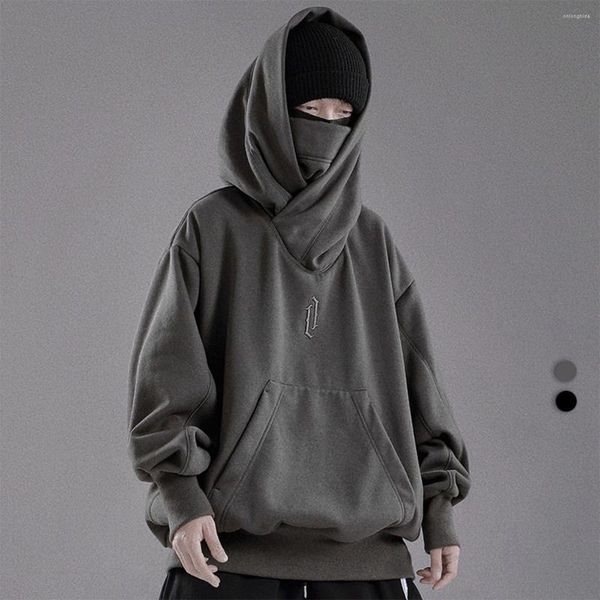 men's hoodies spring dark collar hoodie loose comfortable clothes harajuku hiphop streetwear fleece hooded oversize sweatshirt, Black
men's hoodies spring dark collar hoodie loose comfortable clothes harajuku hiphop streetwear fleece hooded oversize sweatshirt, Black