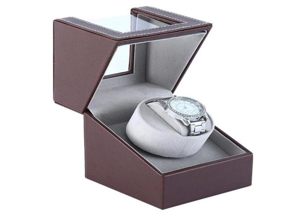automatic single watch winder for automatic watches with super quiet motor in hard shell and black coffee color pu leather box dua9653350
automatic single watch winder for automatic watches with super quiet motor in hard shell and black coffee color pu leather box dua9653350
