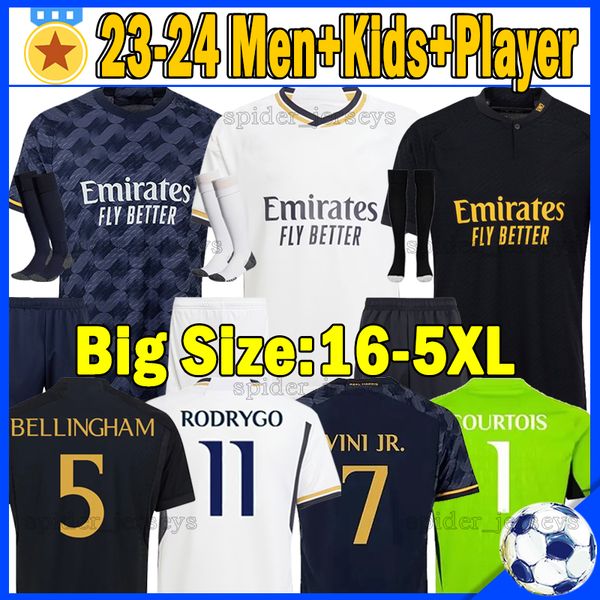 4xl 5xl 2023 2024 vini jr. soccer jerseys 23 24 real madrids bellingham valverde modric rodrygo kroos nacho fans player version football shi, Black;yellow
4xl 5xl 2023 2024 vini jr. soccer jerseys 23 24 real madrids bellingham valverde modric rodrygo kroos nacho fans player version football shi, Black;yellow