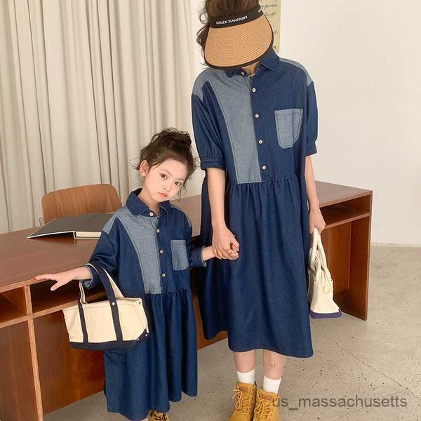 family matching outfits spring summer 2023 mother and daughter fashion denim patchwork dress parent-child dress family matching outfits r230, Blue
family matching outfits spring summer 2023 mother and daughter fashion denim patchwork dress parent-child dress family matching outfits r230, Blue