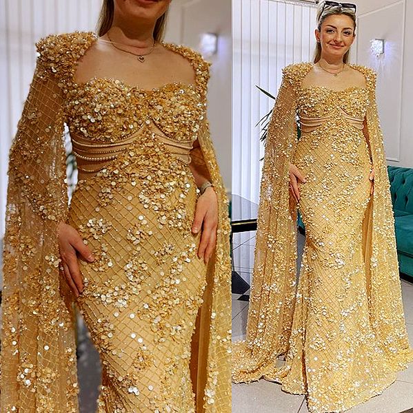 2023 august aso ebi gold mermaid prom dress beaded luxurious evening formal party second reception birthday engagement gowns dresses robe de, Black
2023 august aso ebi gold mermaid prom dress beaded luxurious evening formal party second reception birthday engagement gowns dresses robe de, Black