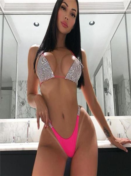 women039s swimwear sparkly rhine two piece set vneck bandage bra high cut thong panty summer fashion bikini outfits 7895350, White;black
women039s swimwear sparkly rhine two piece set vneck bandage bra high cut thong panty summer fashion bikini outfits 7895350, White;black
