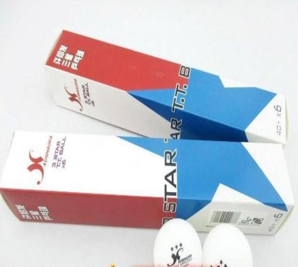 whole 12 balls xushaofa new material 3 star table tennis pingpong balls 820053000910 
whole 12 balls xushaofa new material 3 star table tennis pingpong balls 820053000910