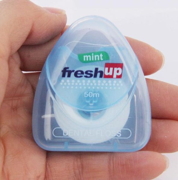 50m micro wax peppermint flavor dental flosser interdental brush teeth stick toothpicks floss pick oral hygiene clean wire l0027 c4531103
50m micro wax peppermint flavor dental flosser interdental brush teeth stick toothpicks floss pick oral hygiene clean wire l0027 c4531103